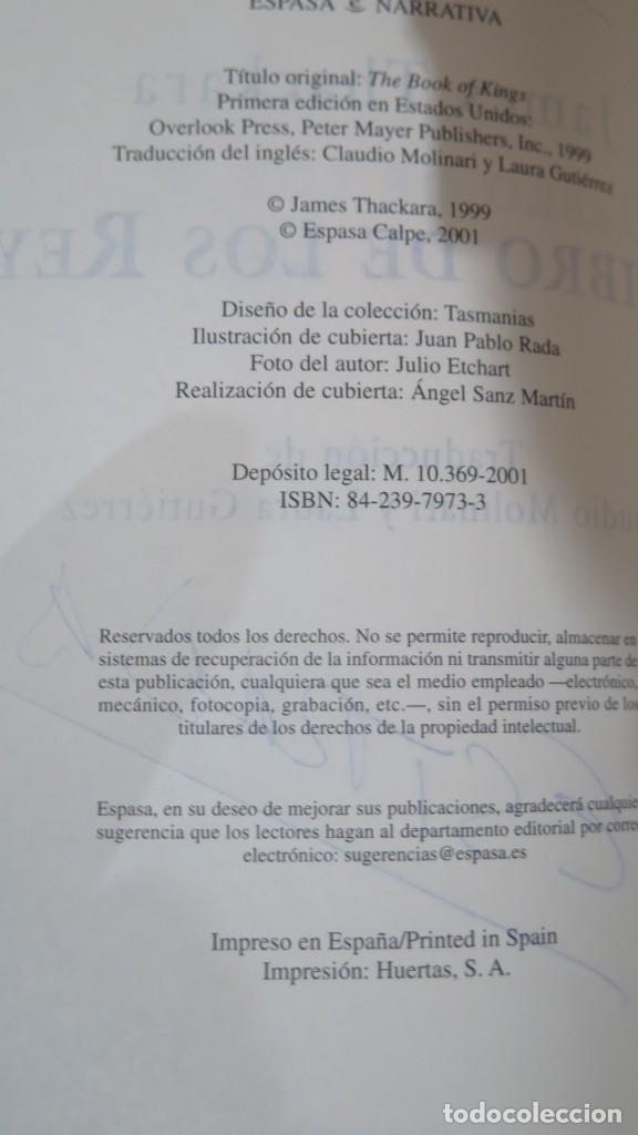 Libros de segunda mano: 2001.- EL LIBRO DE LOS REYES. JAMES THACKARA - Foto 3