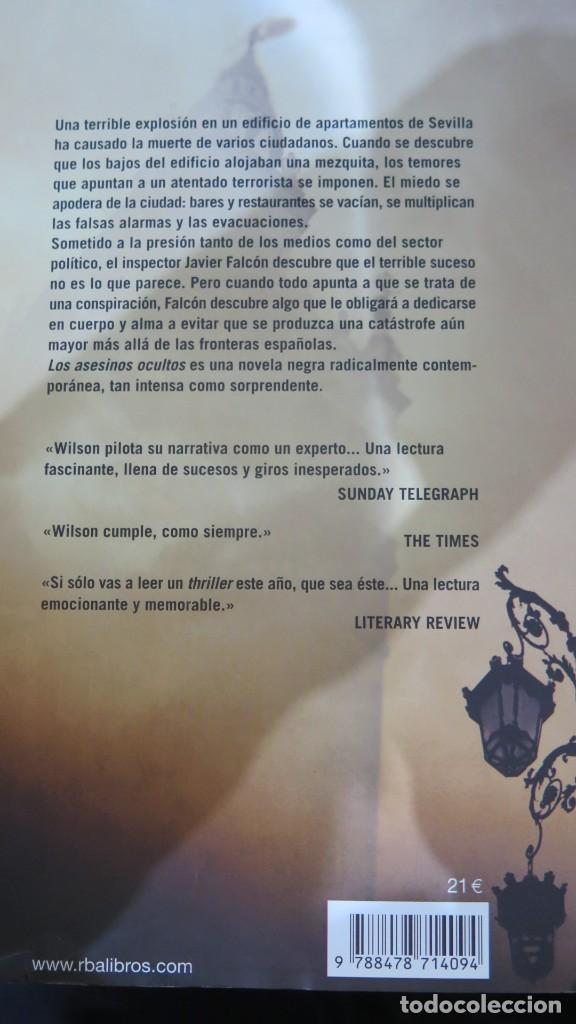 Libros de segunda mano: 2007.- LOS ASESINOS OCULTOS. ROBERT WILSON - Foto 3