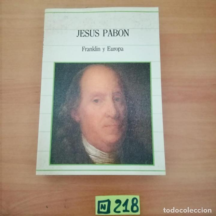 Libros de segunda mano: Jes&uacute;s Pabon Franklin Y Europa - Foto 1