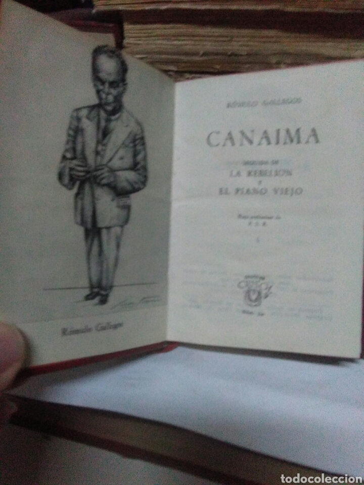 Libros de segunda mano: R&oacute;mulo Gallegos.Canaima .Editorial AGUILAR.( CRISOL) - Foto 1