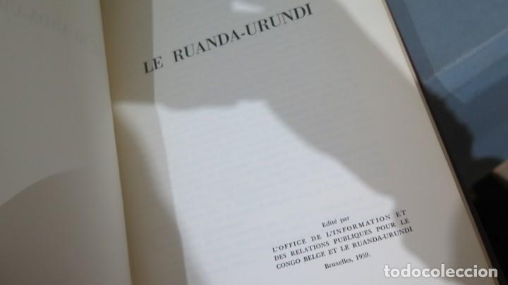 Libros de segunda mano: 1959.- LE RUANDA-URUNDI - Foto 3