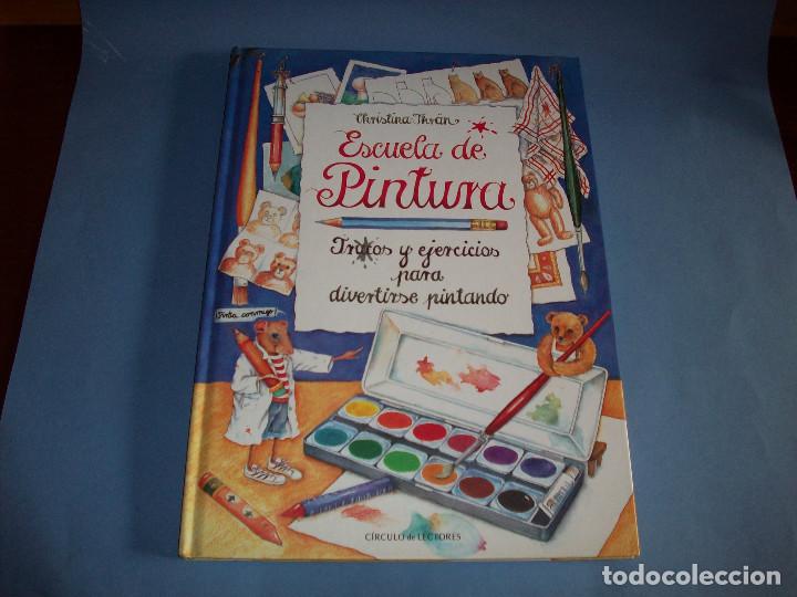 Libros de segunda mano: escuela de pintura, Christina Thr&auml;n, ed. C&iacute;rculo de Lectores - Foto 1