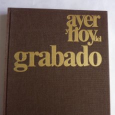 Libri di seconda mano: AYER Y HOY DEL GRABADO, M. RUBIO MARTÍNEZ, ED. TARRACO, 1979