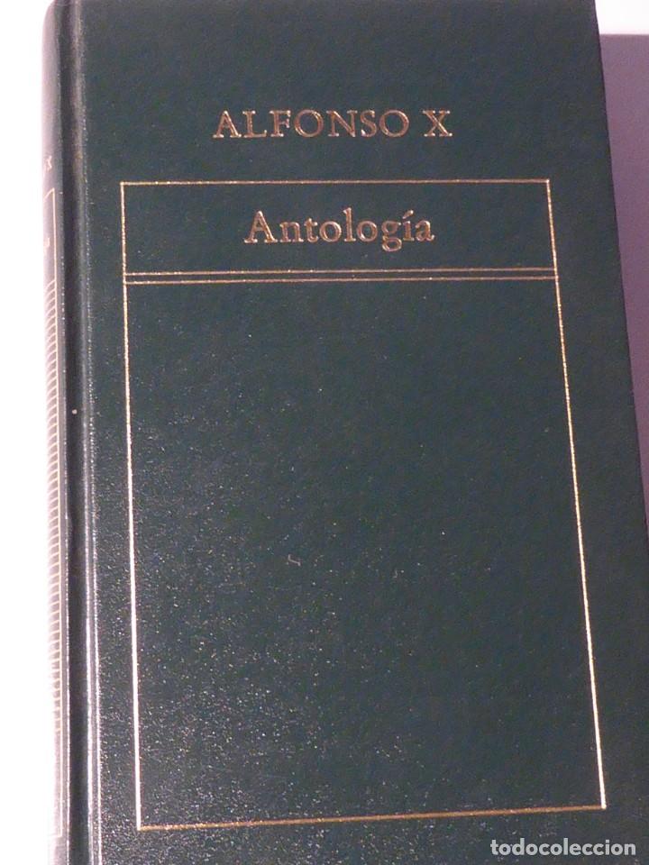 Libros de segunda mano: Alfonso X. Antolog&iacute;a - Foto 1