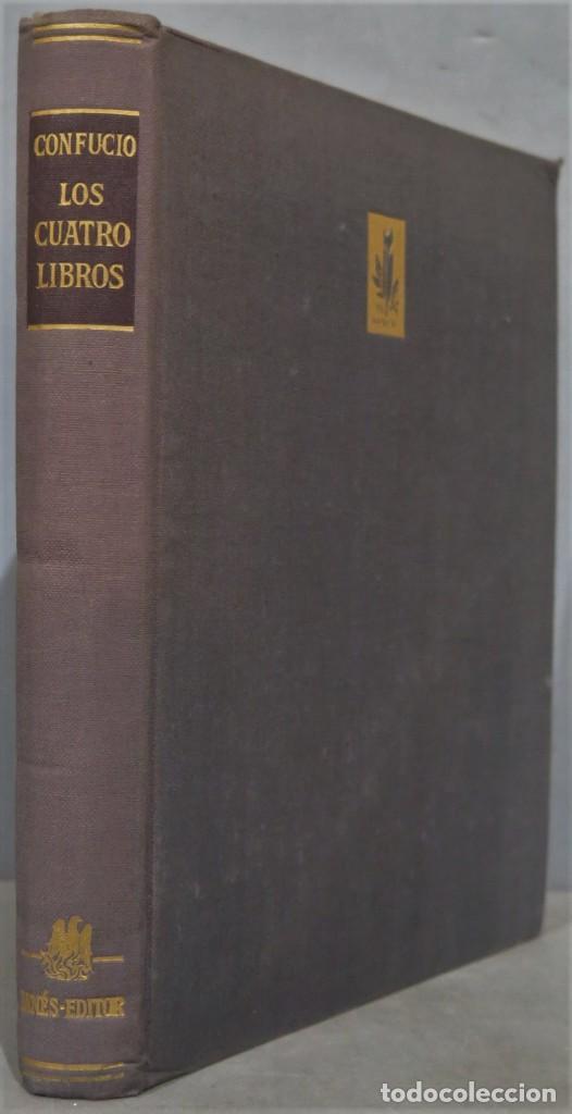 Libros de segunda mano: 1954.- LOS CUATRO LIBROS. CONFUCIO - Foto 1