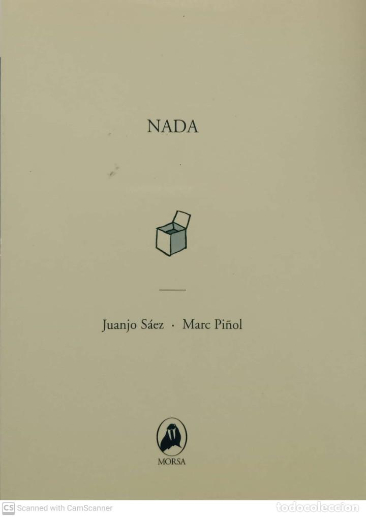 Libros de segunda mano: Nada [Juanjo S&aacute;ez, Marc Pi&ntilde;ol] - Foto 1