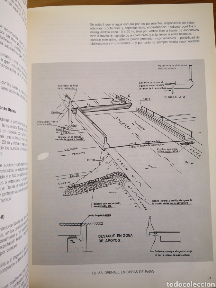 Libros de segunda mano: DRENAJE SUPERFICIAL - MOPU - INSTRUCCI&Oacute;N 5.2-IC, 1990 - Foto 5