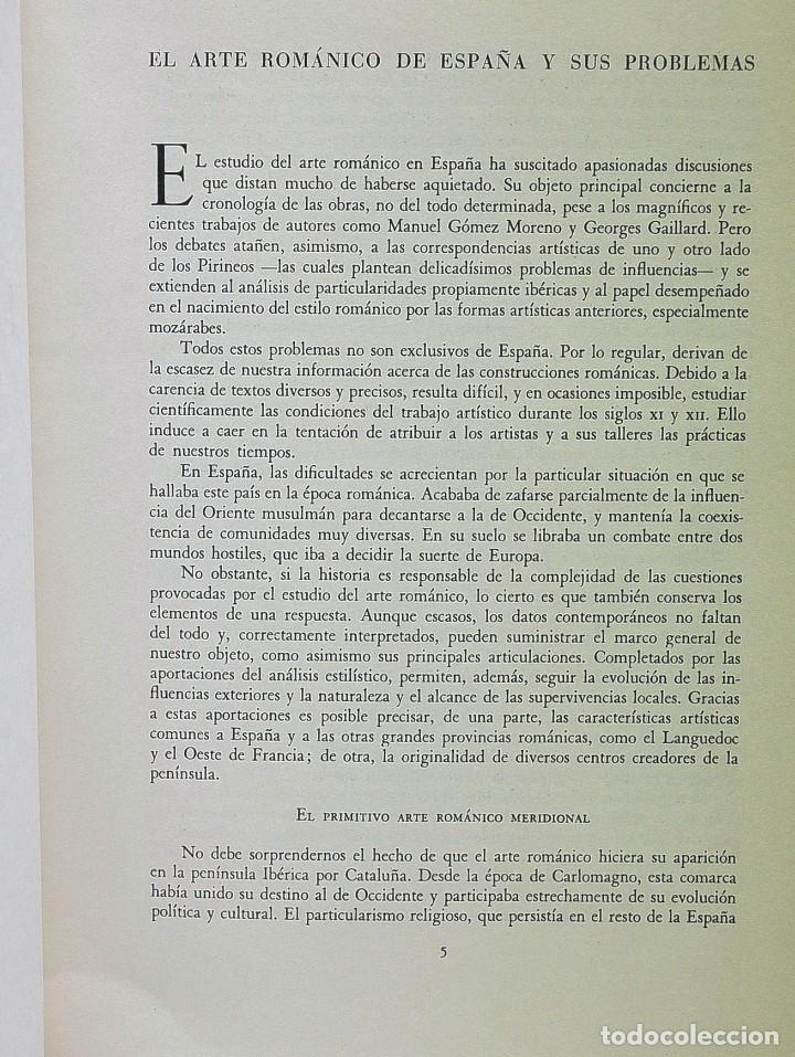 Libros de segunda mano: El arte rom&aacute;nico en Espa&ntilde;a. Marcel Durliat - Foto 9