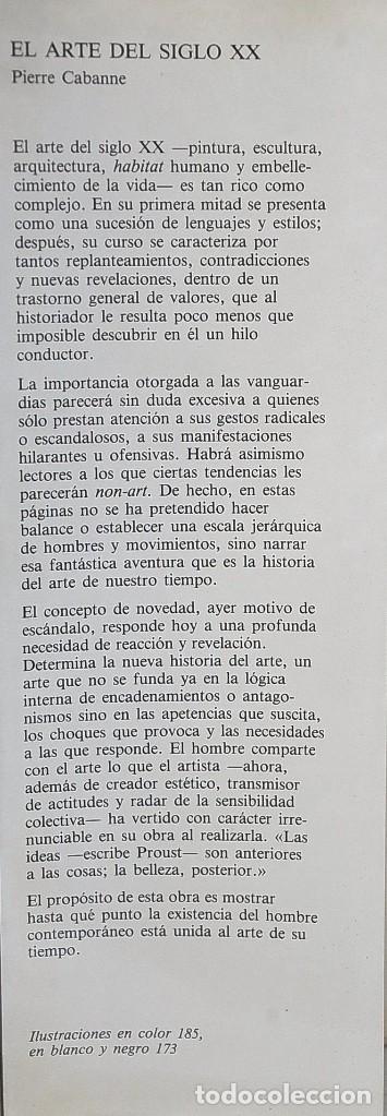 Libros de segunda mano: El arte del siglo XX. Pierre Cabanne - Foto 5