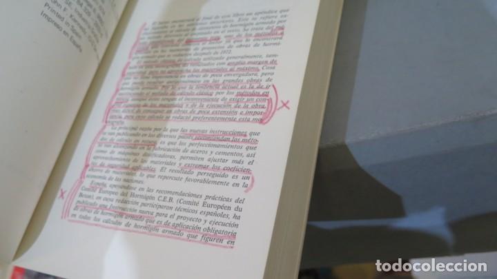Libros de segunda mano: TEORIA Y PRACTICA DEL HORMIGON ARMADO - Foto 2