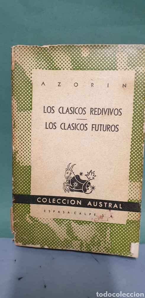 Libros de segunda mano: Azorin Coleccion Austral Editorial Espasa 1945 - Foto 1