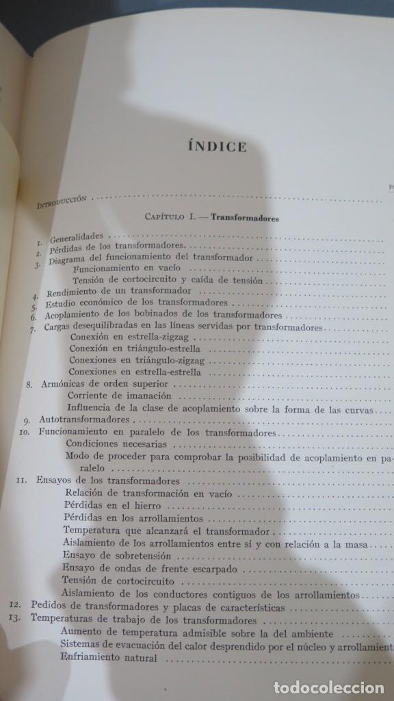 Libros de segunda mano: ESTACIONES TRANSFORMADORAS Y DE DISTRIBUCION. ZOPPETTI - Foto 5