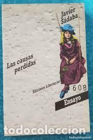 Libros de segunda mano: las causas perdidas Javier S&aacute;daba - Foto 1