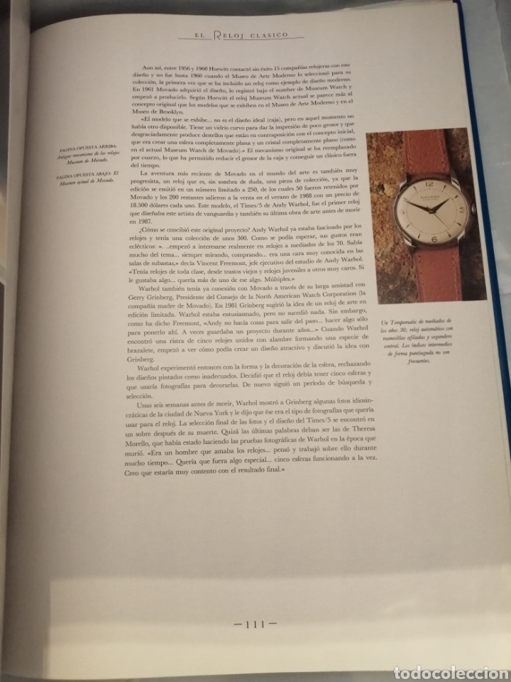 Libros de segunda mano: EL RELOJ CL&Aacute;SICO - Foto 10