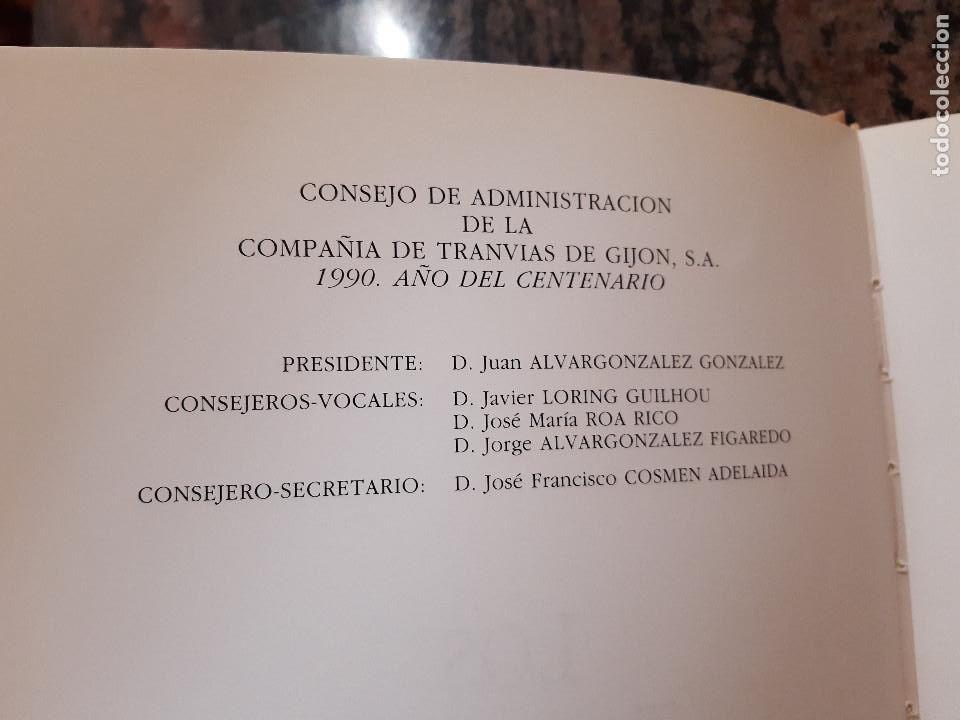 Libros de segunda mano: LIBRO LOS TRANVIAS DE GIJON. RAMON MARIA ALVARGONZALEZ - Foto 4