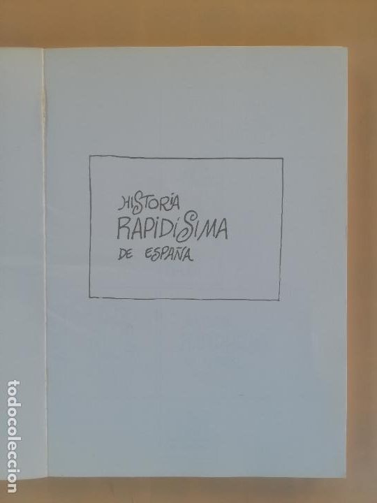 Libros de segunda mano: HISTORIA RAPIDISIMA DE ESPA&Ntilde;A. RIUS. EDITORIAL. GRIJALBO. 1981. - Foto 2