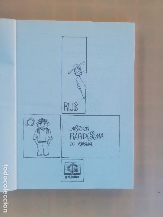 Libros de segunda mano: HISTORIA RAPIDISIMA DE ESPA&Ntilde;A. RIUS. EDITORIAL. GRIJALBO. 1981. - Foto 3