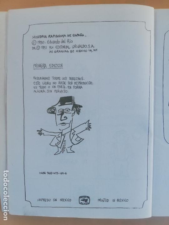 Libros de segunda mano: HISTORIA RAPIDISIMA DE ESPA&Ntilde;A. RIUS. EDITORIAL. GRIJALBO. 1981. - Foto 4