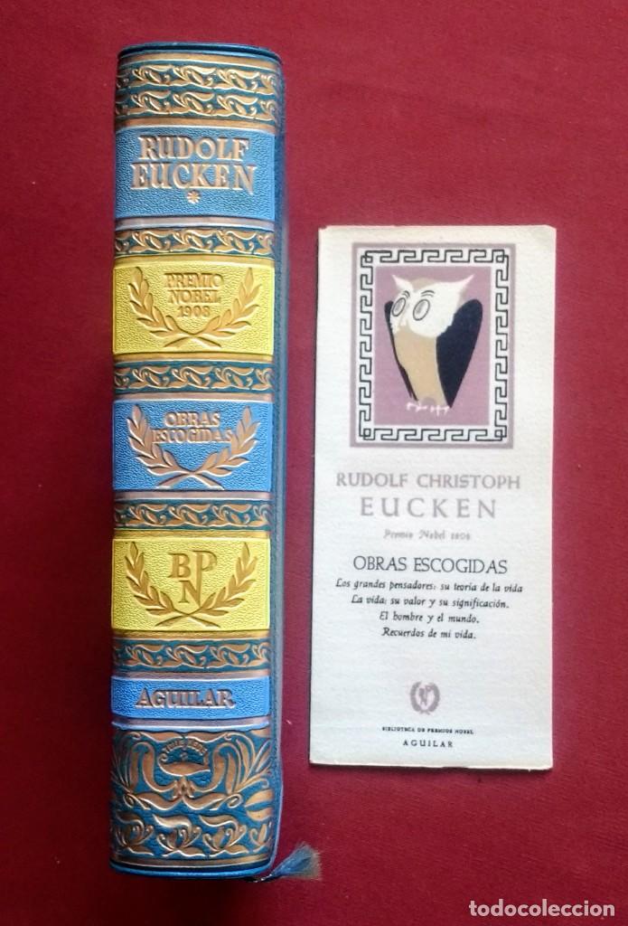 Libros de segunda mano: EUCKEN - LOS PREMIOS NOBEL - AGUILAR - Foto 1