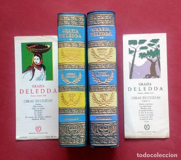 Libros de segunda mano: GRAZIA DELEDDA - LOS PREMIOS NOBEL - AGUILAR - Foto 1