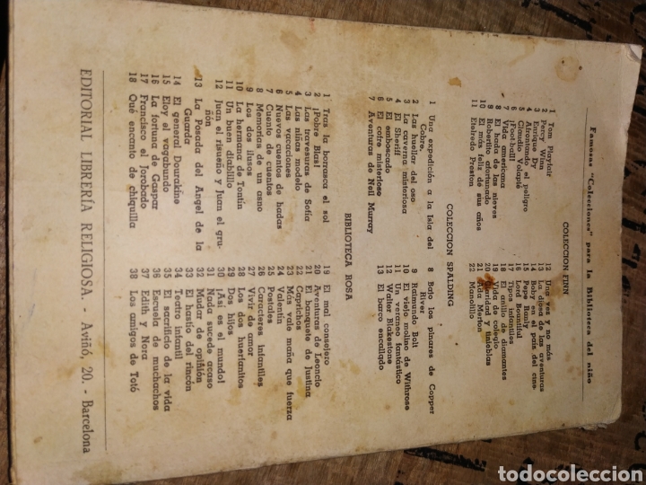 Libros de segunda mano: Libro escuela de muchachos - Foto 5