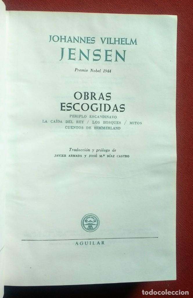 Libros de segunda mano: JENSEN - LOS PREMIOS NOBEL - AGUILAR - Foto 2