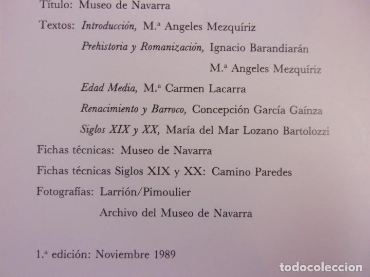 Libros de segunda mano: MUSEO DE NAVARRA / 1&ordf; ED. 1989. GOBIERNO DE NAVARRA - Foto 2