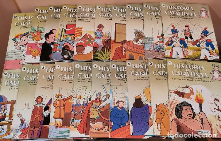 Libros de segunda mano: HIST&Ograve;RIA DE CATALUNYA - COMPLETA 20 VOLUMS - EN CATAL&Agrave; - Foto 1