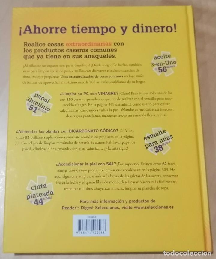Libros de segunda mano: USOS EXTRAORDINARIOS DE COSAS COMUNES &ndash; READERS DIGEST - Foto 5