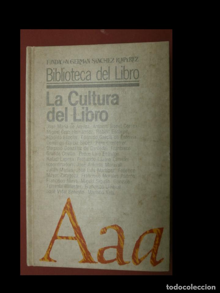 Libros de segunda mano: La cultura del Libro. Varios autores - Foto 1