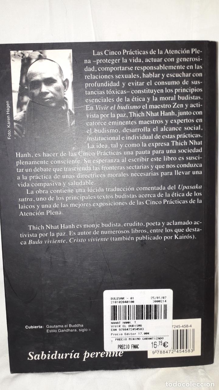Libros de segunda mano: VIVIR EL BUDISMO - Foto 3
