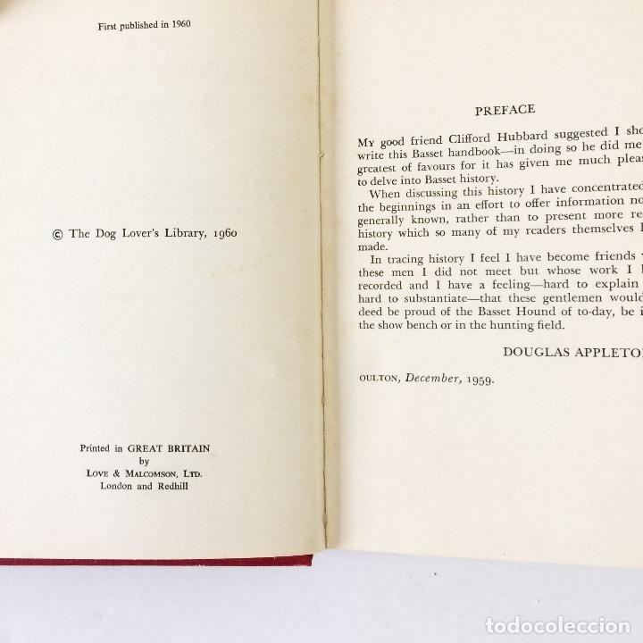 Libros de segunda mano: libro THE BASSET HOUND HANDBOOK - DOUGLAS H. APPLETON - texto en ingl&eacute;s - Foto 4