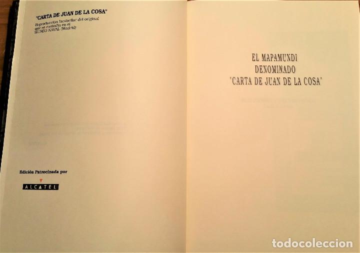 Libros de segunda mano: El Mapamundi denominado. Carta de Juan de la Cosa. - Foto 8