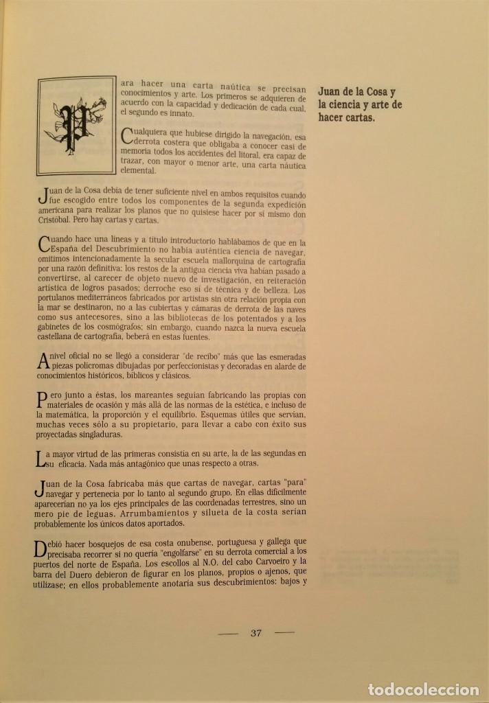 Libros de segunda mano: El Mapamundi denominado. Carta de Juan de la Cosa. - Foto 9