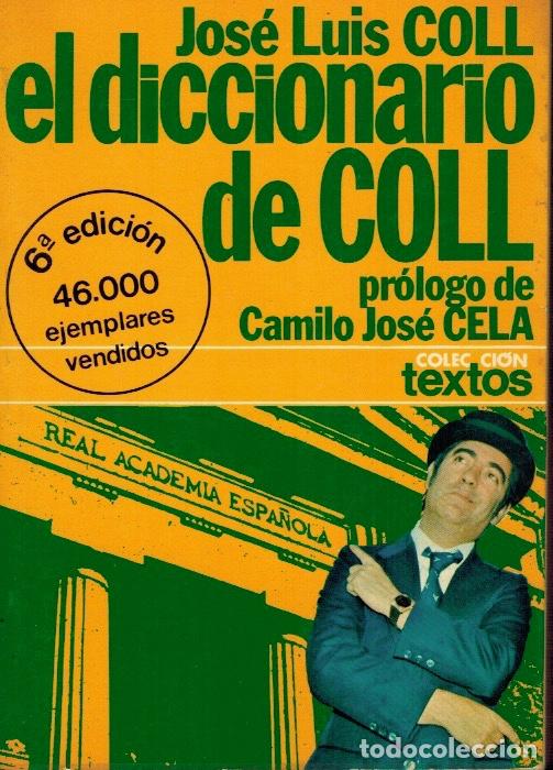 Libros de segunda mano: EL DICCIONARIO DE COLL - Foto 1
