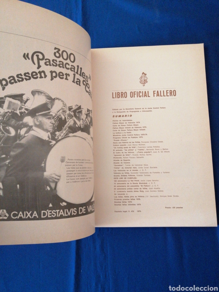 Libros de segunda mano: LIBRO FALLERO 1979 JUNTA CENTRAL FALLERA - Foto 4