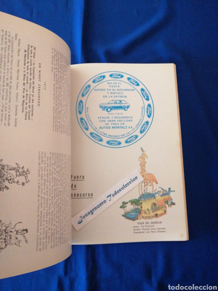 Libros de segunda mano: LIBRO FALLERO 1979 JUNTA CENTRAL FALLERA - Foto 10
