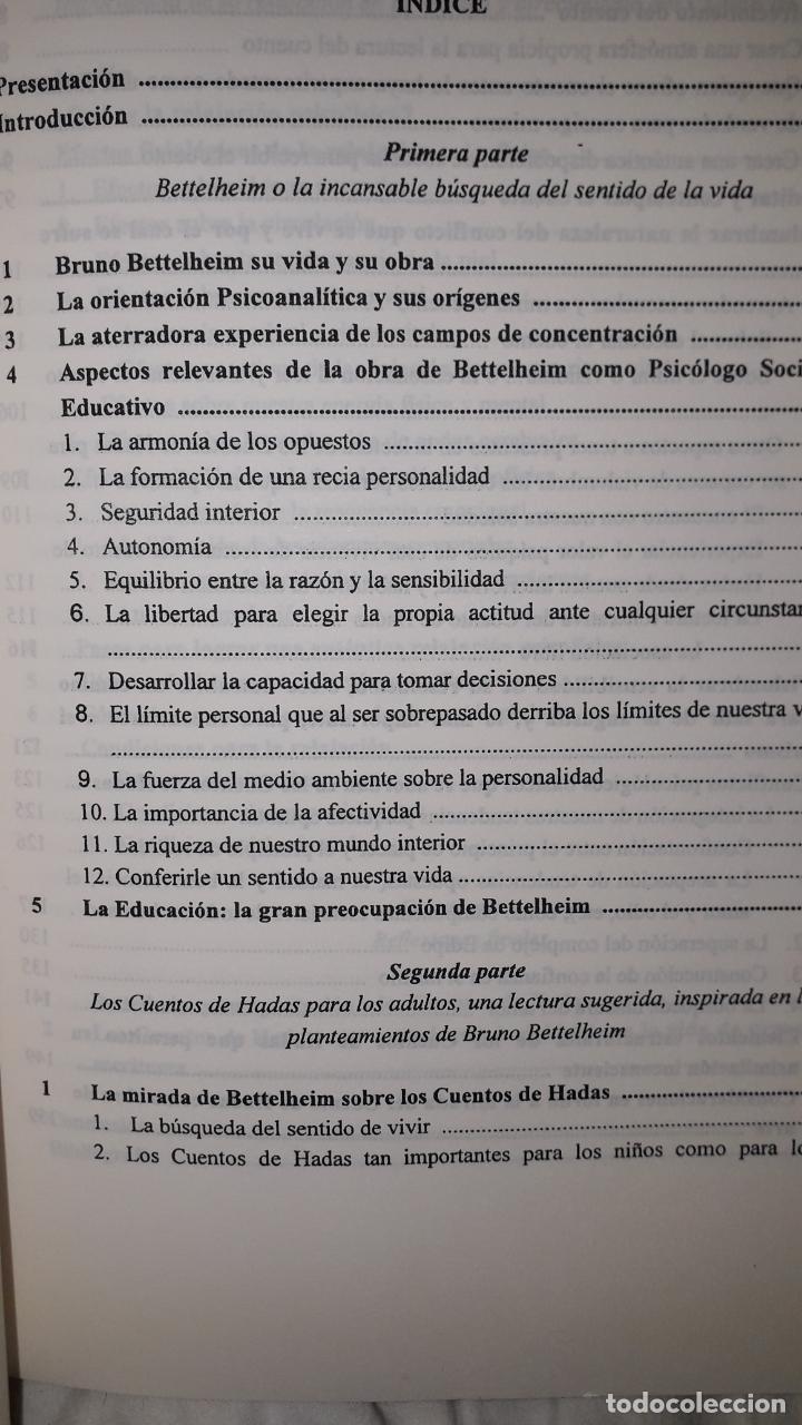 Libros de segunda mano: Bruno Bettelheim y los Cuentos de Hadas - Foto 2