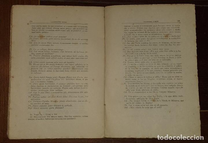 Libros de segunda mano: Di&aacute;logos de Juan Lu&iacute;s Vives - Foto 4