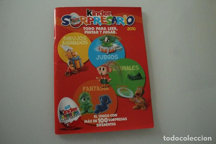 Libros de segunda mano: KINDER SORPRESARIO 2010 - Foto 1