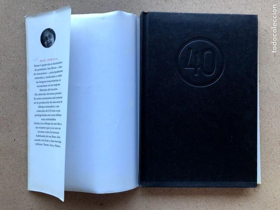 Libros de segunda mano: Cumplir 40 Ella / Merc&egrave; Company & Roser Capdevilla / Ediciones Destino / - Foto 3