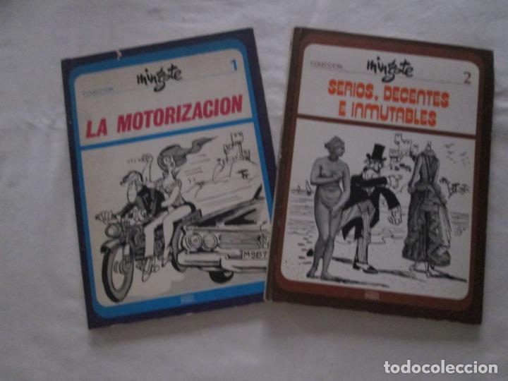 Libros de segunda mano: COLECCION MINGOTE: 1. LA MOTORIZACION Y 2. SERIOS, DECENTES E INMUTABLES - 1973 - Foto 1