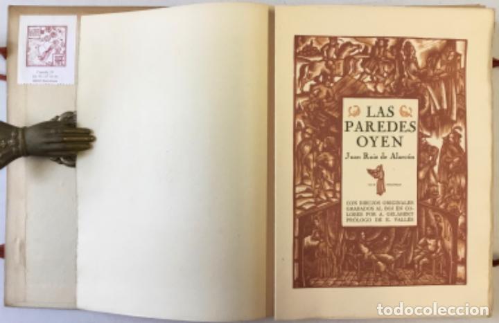 Libros de segunda mano: LAS PAREDES OYEN. - RUIZ DE ALARC&Oacute;N, Juan. - Foto 2