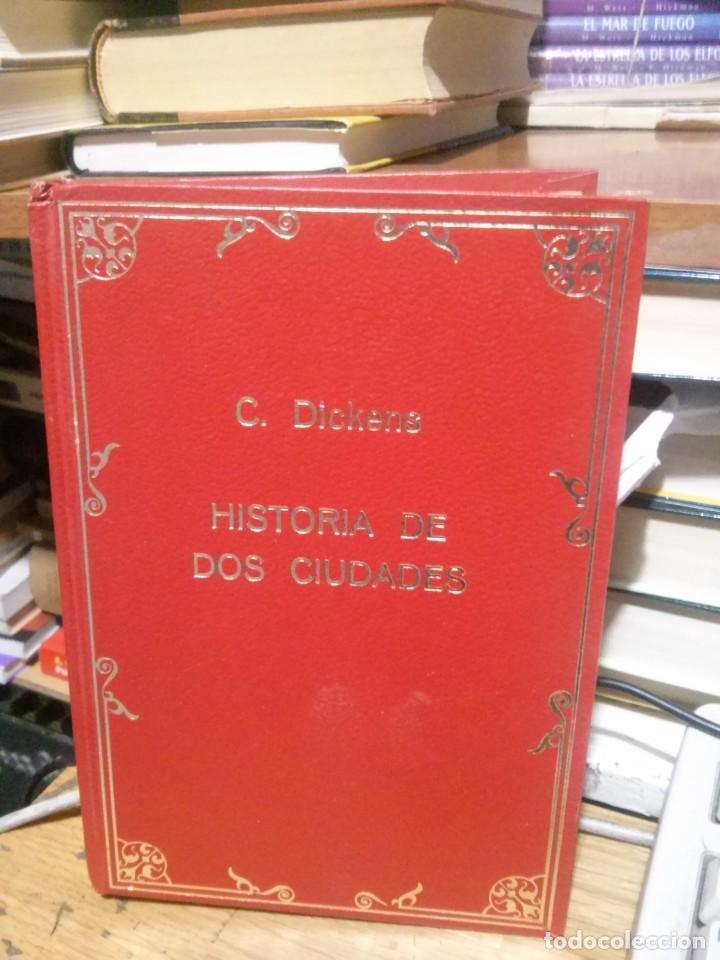 Libros de segunda mano: HISTORIA D DOS CIUDADES, C. DICKENS, ED. PETRONIO - Foto 1