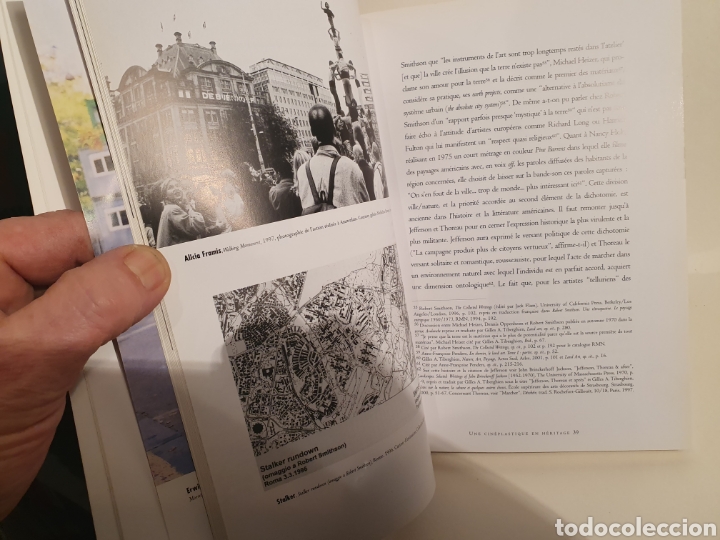 Libros de segunda mano: MARCHER CREER, THIERRY DAVILA. EDITIONS DU REGARD. PARIS 2002. - Foto 3