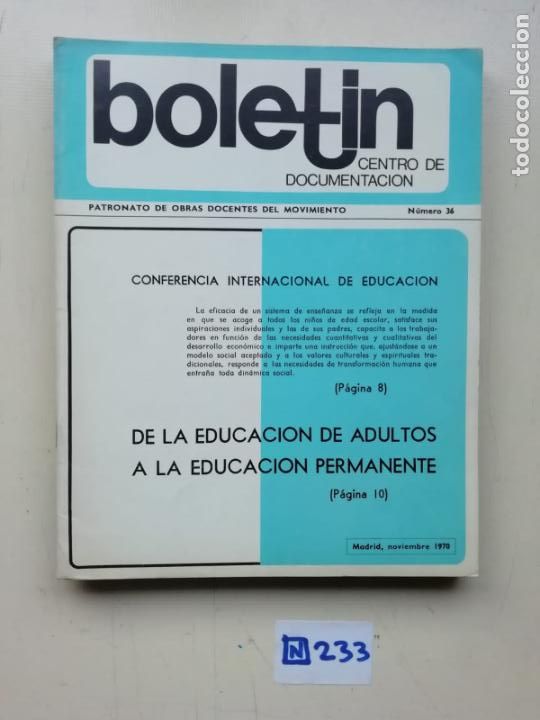 Libros de segunda mano: Bolet&iacute;n - Foto 1