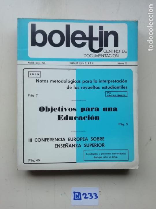 Libros de segunda mano: Bolet&iacute;n - Foto 1