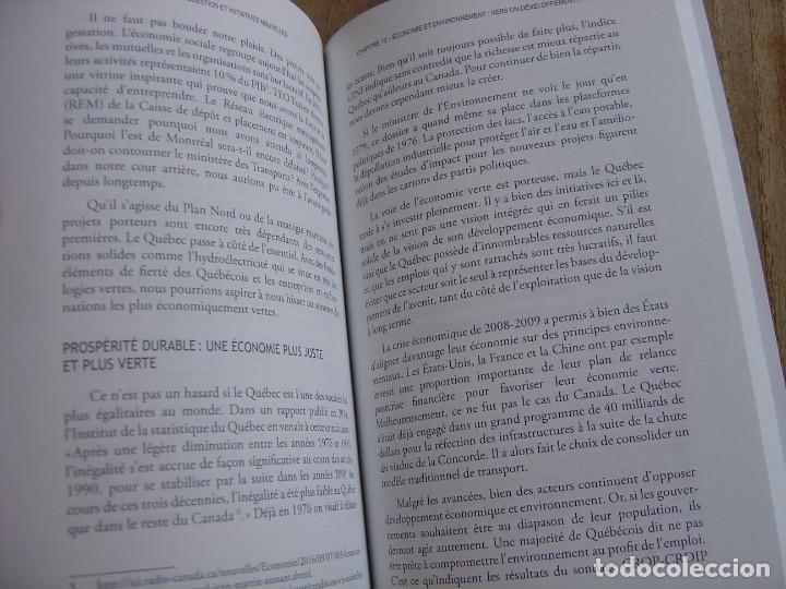 Libros de segunda mano: LE CCEUR DES QU&Eacute;B&Eacute;COIS. L&eacute;volution du Qu&eacute;bec de 1976 &agrave; aujourdhui. 2016. FRANC&Eacute;S - Foto 12