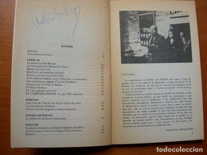 Libros de segunda mano: HORA DE POES&Iacute;A / N&ordm; 2 - Foto 3