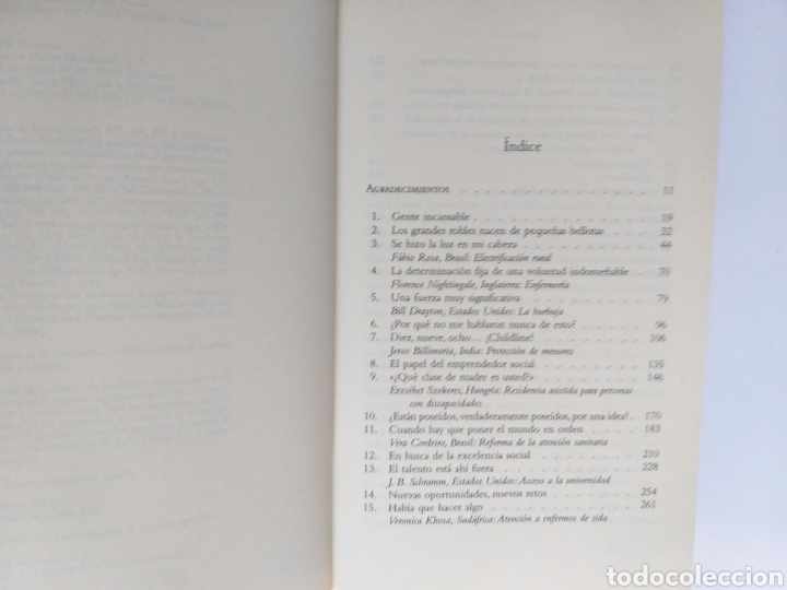 Libros de segunda mano: C&oacute;mo cambiar el mundo. Los emprendedores sociales y el poder de las nuevas ideas David Bornstein - Foto 8